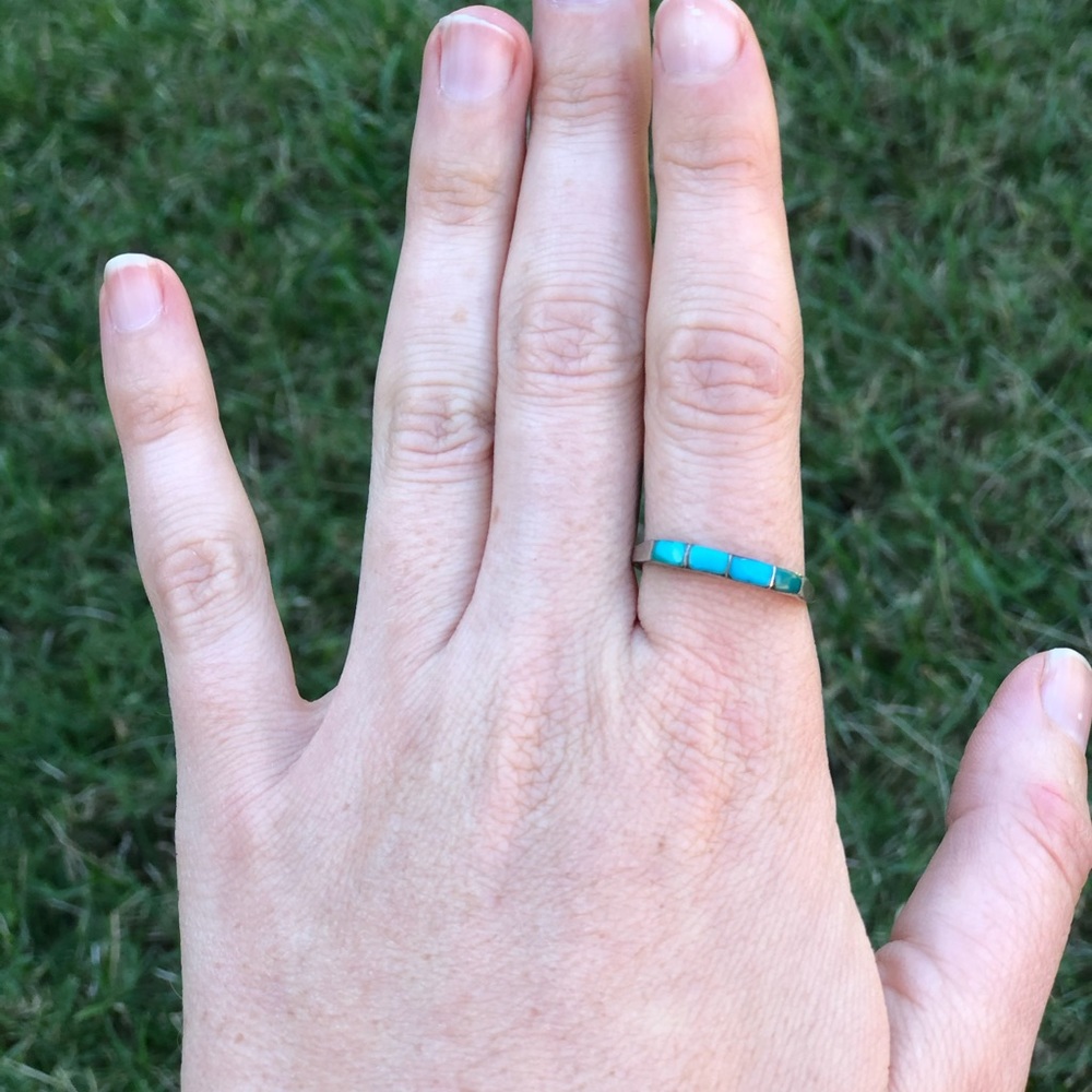 Vintage turquoise Sterling